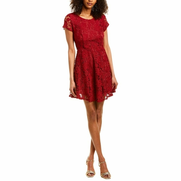 HeartSoul Dresses & Skirts - Burgundy Lace Dress
